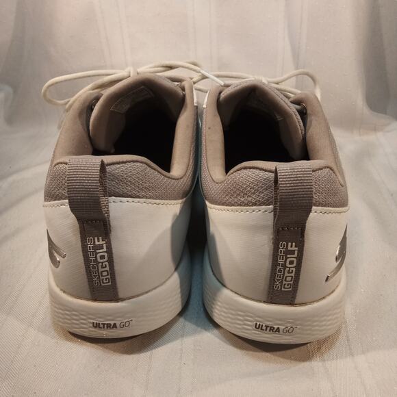 Skechers GO GOLF Men’s White/Gray Performance Golf Shoes Size 10.5 - Picture 3 of 8